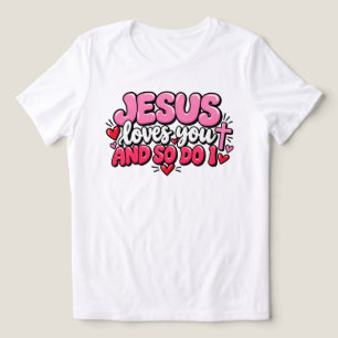 Camiseta Jesus te ama e eu também