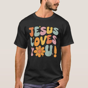 Camiseta Jesus Te Ama, Garota Cristã, Irmã De Deus