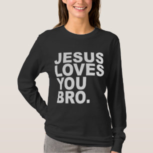 Camiseta Jesus Te Ama Irmão - Fé Cristã
