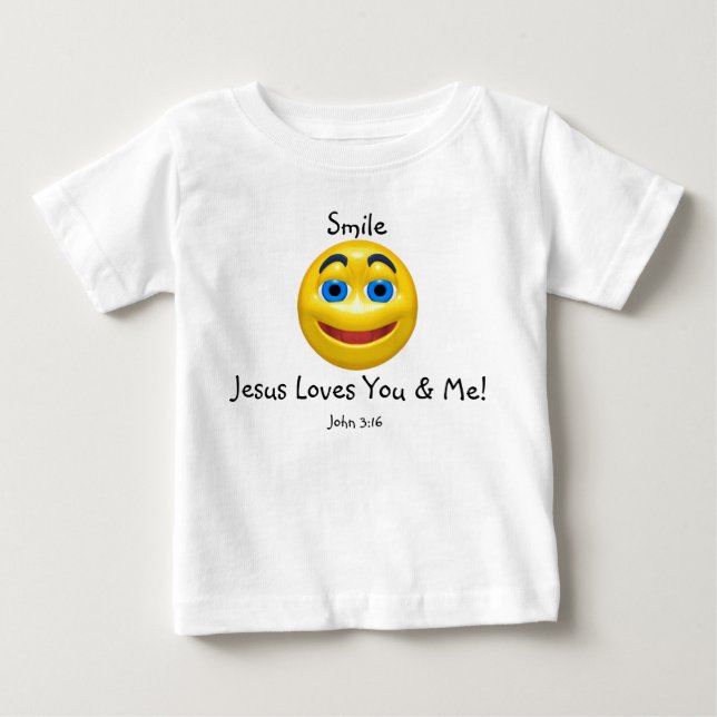 Camiseta Jesus Te Ama Personalize-o (Frente)