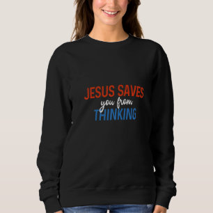 Camiseta Jesus te salva de pensar ateu Freethinker