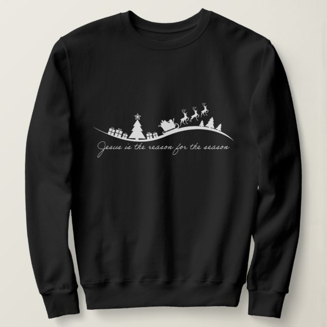 Camiseta Jesus the reason for the season  (Frente do Design)