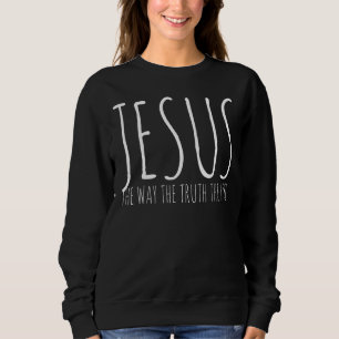 Camiseta Jesus The Way Truth Life John 146 Bíblia Cristã