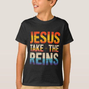 Camiseta Jesus Tome as Rédeas - Sur Inspirador Cristão