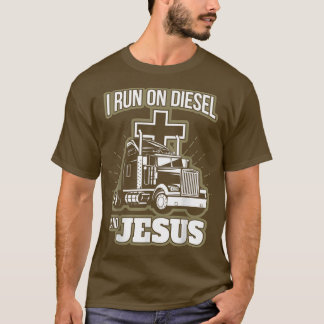 Camiseta Jesus Truck Driver Christian Trucker