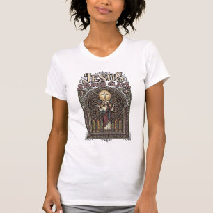 Camiseta Jesus Vitral Jesus Vitral Catedral