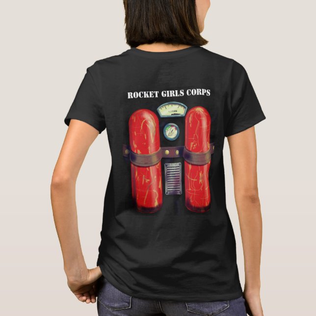 Camiseta JET PACK NAS SUAS COSTAS POR Jetpackcorps (Verso)