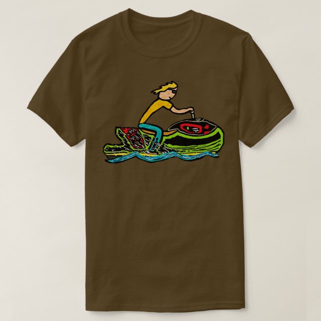 Camiseta Jet Ski 1 (Frente do Design)