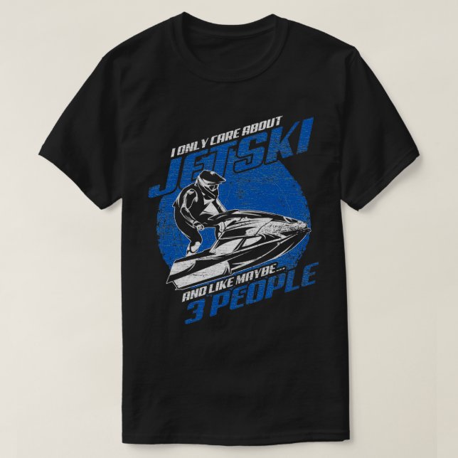 Camiseta Jet ski interest (Frente do Design)