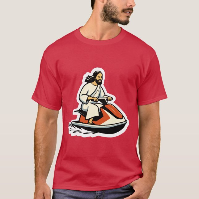 Camiseta Jet-Ski Jesus (Frente)