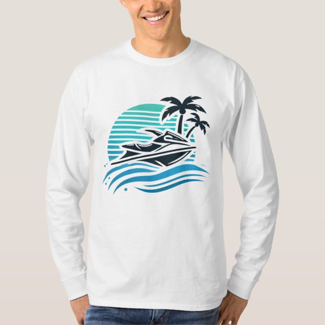 Camiseta Jet ski logo (Frente)