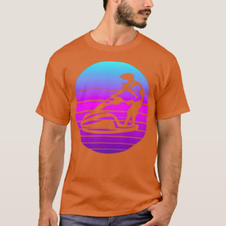 Camiseta Jet Ski Rider Water Sports Retro Vintage Gift