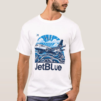 Camiseta Jetblue Airbus