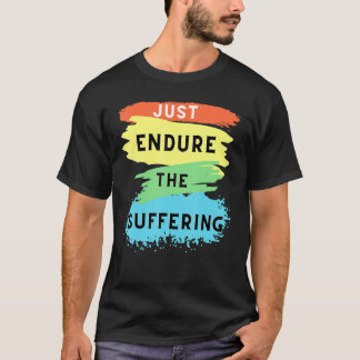 Camiseta Jets Engraçados Apenas Suportam O Sofrimento Do Fu