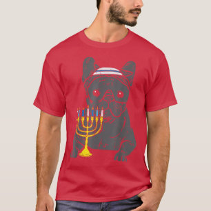 Camiseta Jew French Buldog Dog Hanukkah Pajamas Chanukah P