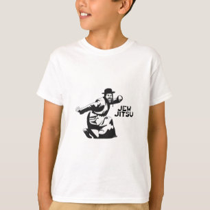 Camiseta Jew Jitsu Artes Marciais Presentes do Bar judeu