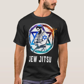 Camiseta Jew Jitsu Funny Jewish Martial Arts Bjj Brazilian 