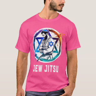 Camiseta Jew Jitsu Funny Judeu Artes Marciais Judaicas Bjj