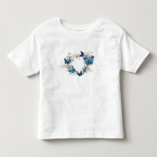 Camiseta Jewelry Heart with Butterflies Morpho