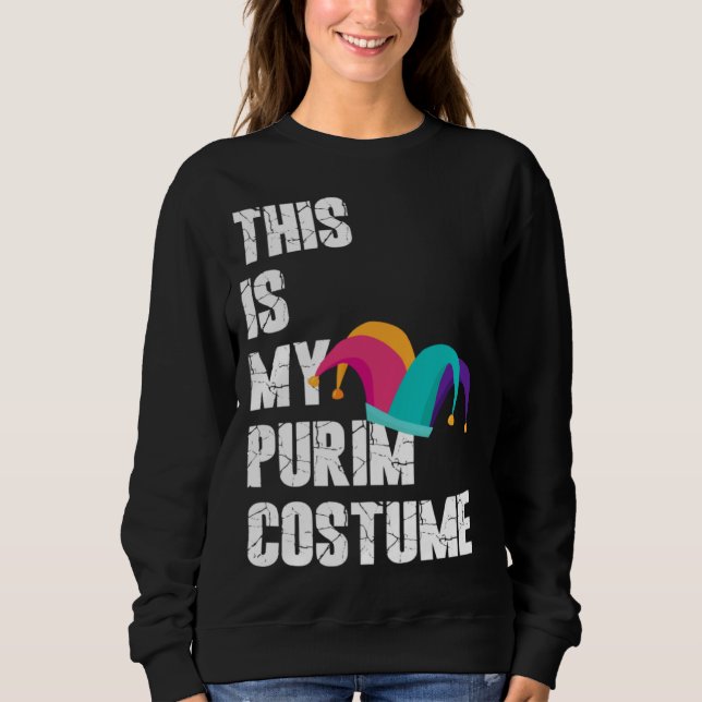 Camiseta Jewish Festival Purim Costume This Is My Purim Cos (Frente)
