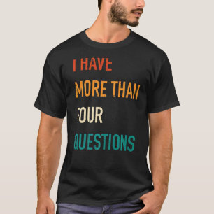 Camiseta Jewish Passover Seder Eu Tenho Mais De Quatro Ques