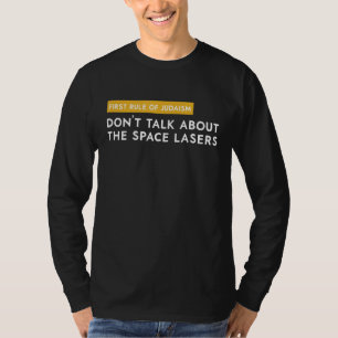 Camiseta Jewish Space Laser Funny Trending Secret Jewish Sp