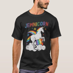 Camiseta Jewnicorn Shirt Funny Unicorn Rosh Hashanah Hanukk