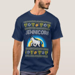 Camiseta Jewnicorn Ugly Hanukkah Funny Judeu Unicorn Chanu<br><div class="desc">Jewnicorn Ugly Hanukkah Engraçado Judeu Unicórnio Chanukah Girls.</div>