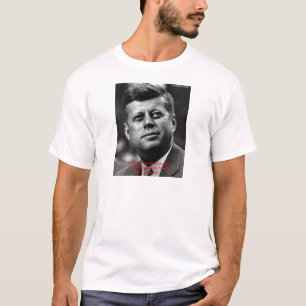 Camiseta JFK "Perdoe Não Esqueça" Ofertas e Cartão De Citaç