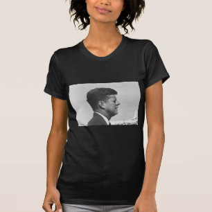 Camiseta JFK "Revolução Pacífica" Citações Presentes Cartõe