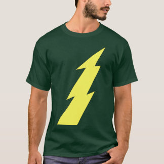 Camiseta JG Lightning Bolt garoto retrô