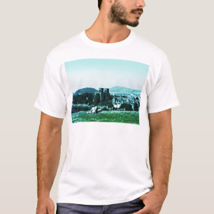 Camiseta jGibney da arte snap-38784 do castelo de Scotland