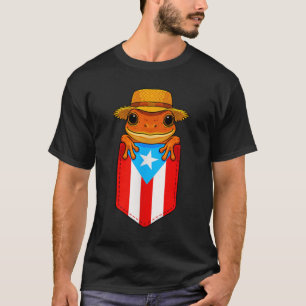 Camiseta Jibaro Coqui Sapo Porto Rico Bandeira Boricua Pock