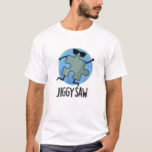 Camiseta Jiggy Viu o Quebra-cabeça de Jigsaw Dancing
