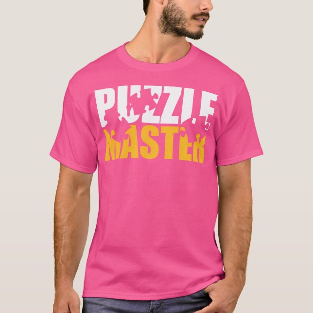 Camiseta Jigsera Quebra-cabeça Master (Frente)