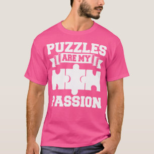 Camiseta Jigsera Quebra-cabeça Master Quebra-cabeça Lover