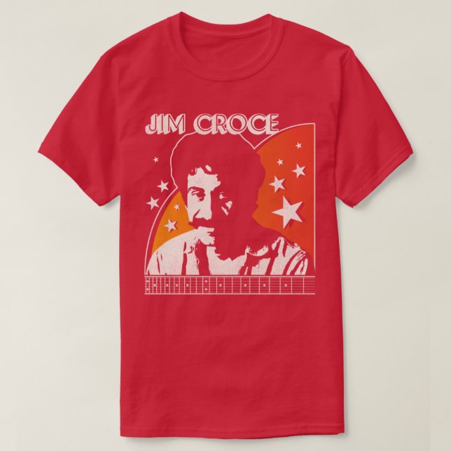 Camiseta Jim Croce (Frente do Design)