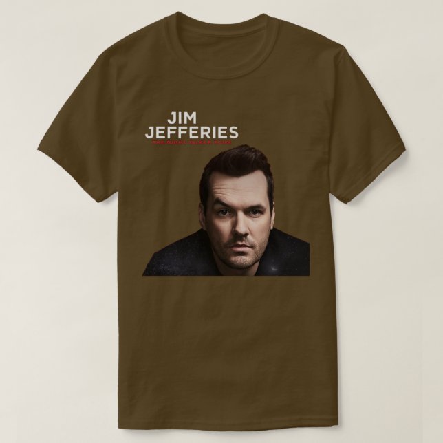 Camiseta jim jefferies (Frente do Design)