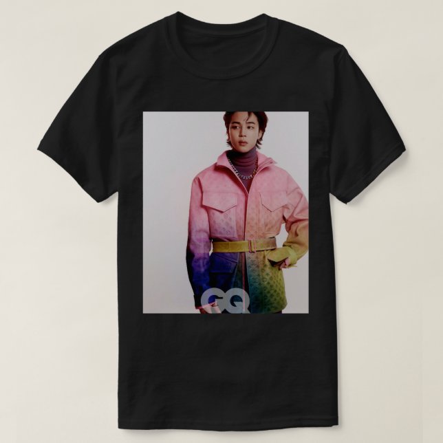 Camiseta Jimin GQ (Frente do Design)