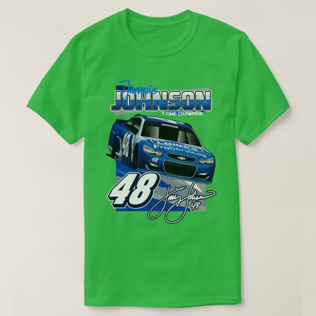 Camiseta Jimmie Johnson Nascar (Frente do Design)