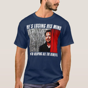 Camiseta Jimmie Moore Hes Perdendo Sua Mente