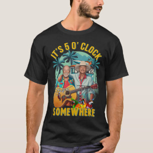 Camiseta Jimmy Buffett e Alan Jackson são 5 horas