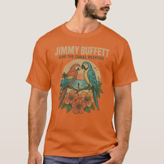 CAMISETA JIMMY BUFFETT E REEFES DE CORAL