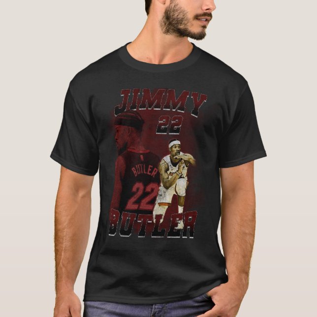 Camiseta Jimmy Butler Bootleg Vintage (Frente)