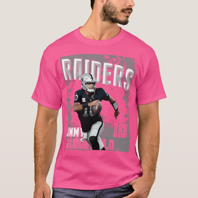 Camiseta Jimmy Garoppolo Raiders 10 (Frente)