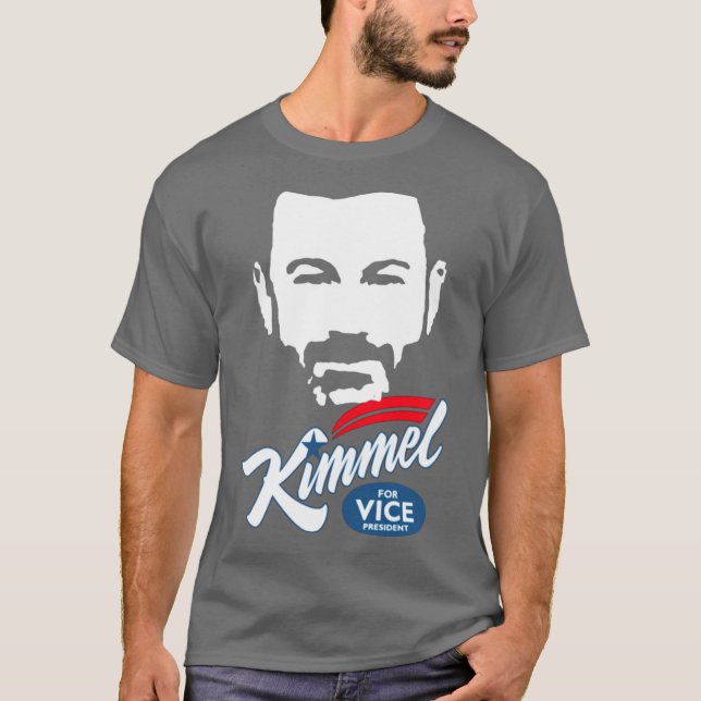 Camiseta Jimmy kimmel arte engraçado (Frente)