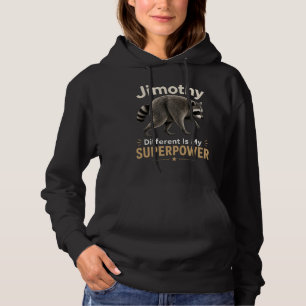 Camiseta Jimothy diferente é meu superpoder