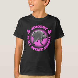 CAMISETA JIMOTHY É MEU ANIMAL ESPIRITUAL