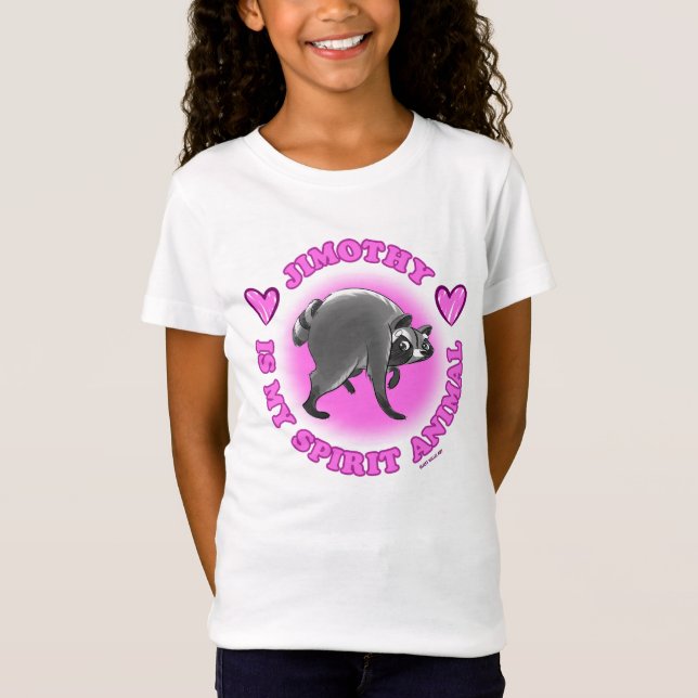 CAMISETA JIMOTHY É MEU ANIMAL ESPIRITUAL (Frente)