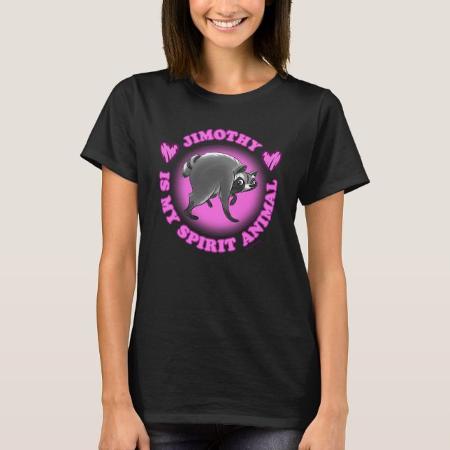 CAMISETA JIMOTHY É MEU ANIMAL ESPIRITUAL (Frente)